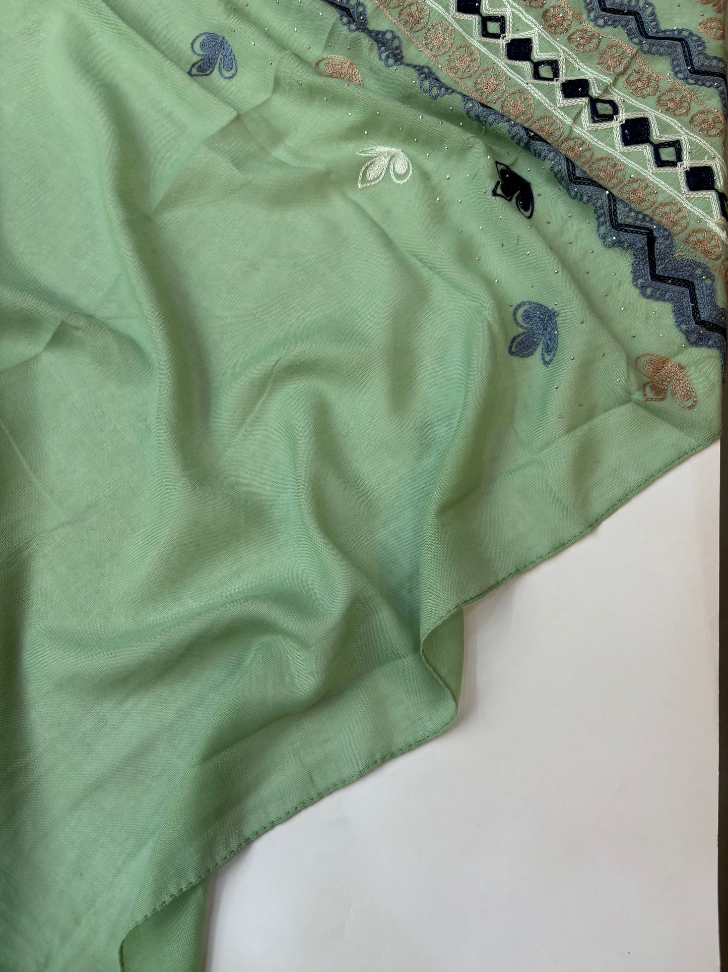 Cotton Embroidery Hijab