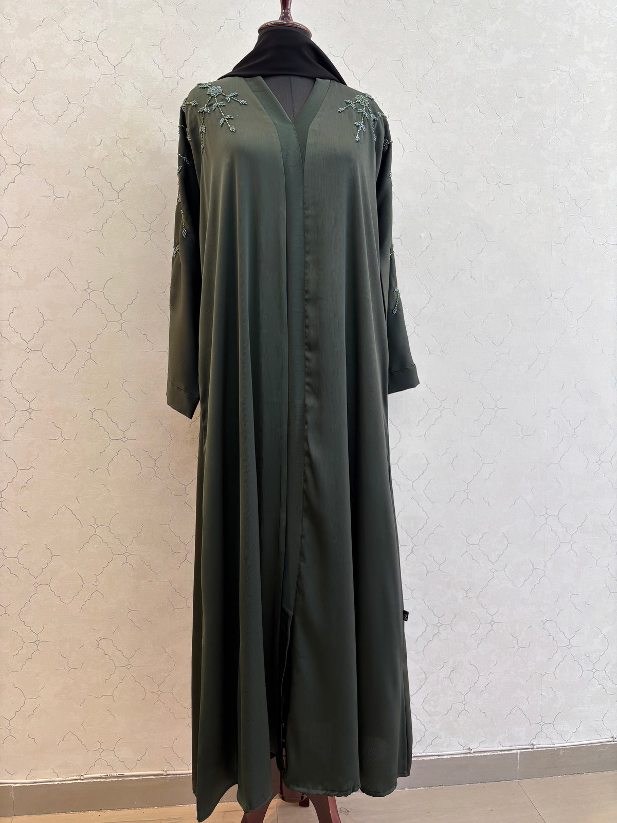 Handwork Imported Tick Tok Fabric Burkha