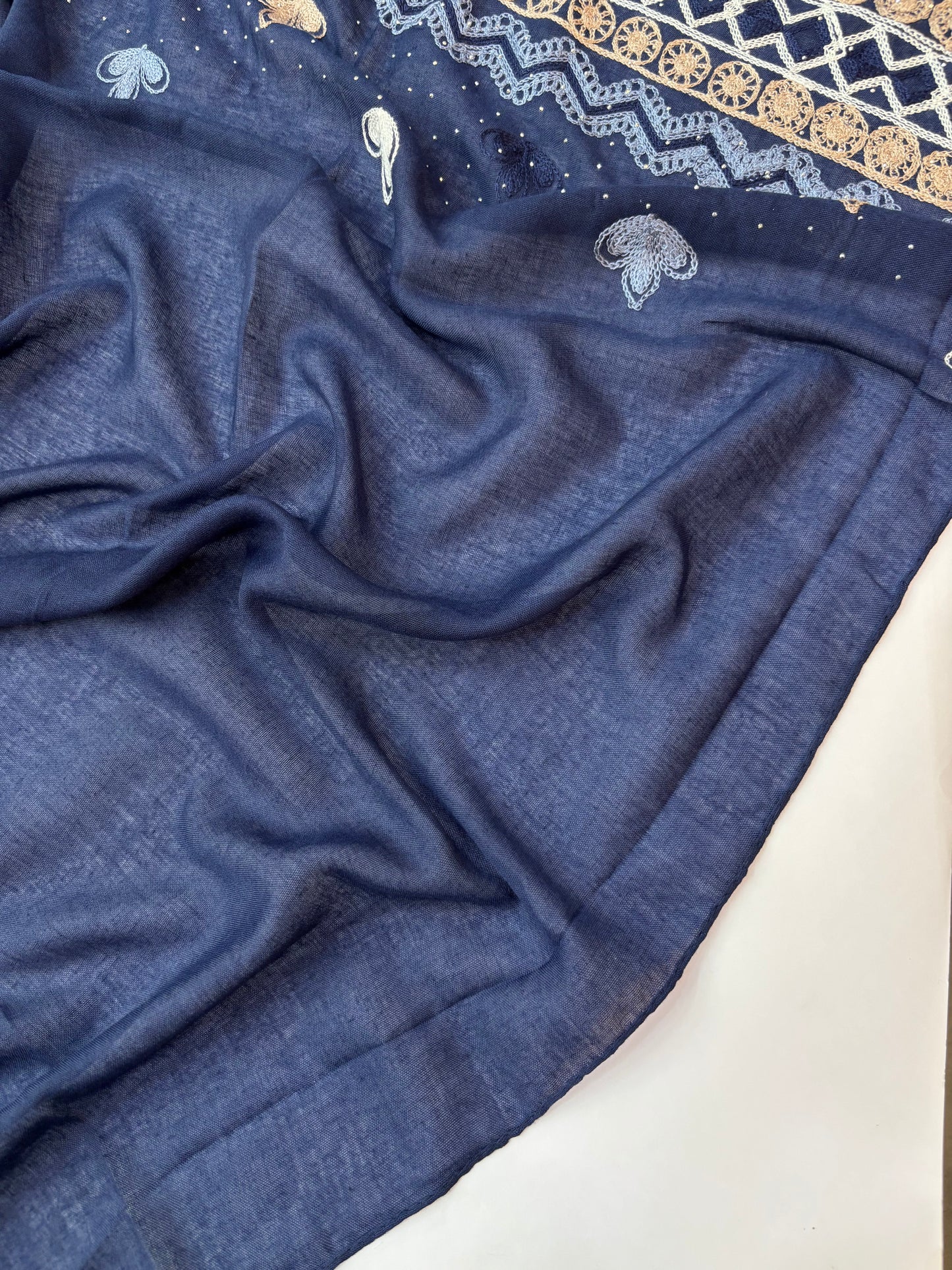 Cotton Embroidery Hijab