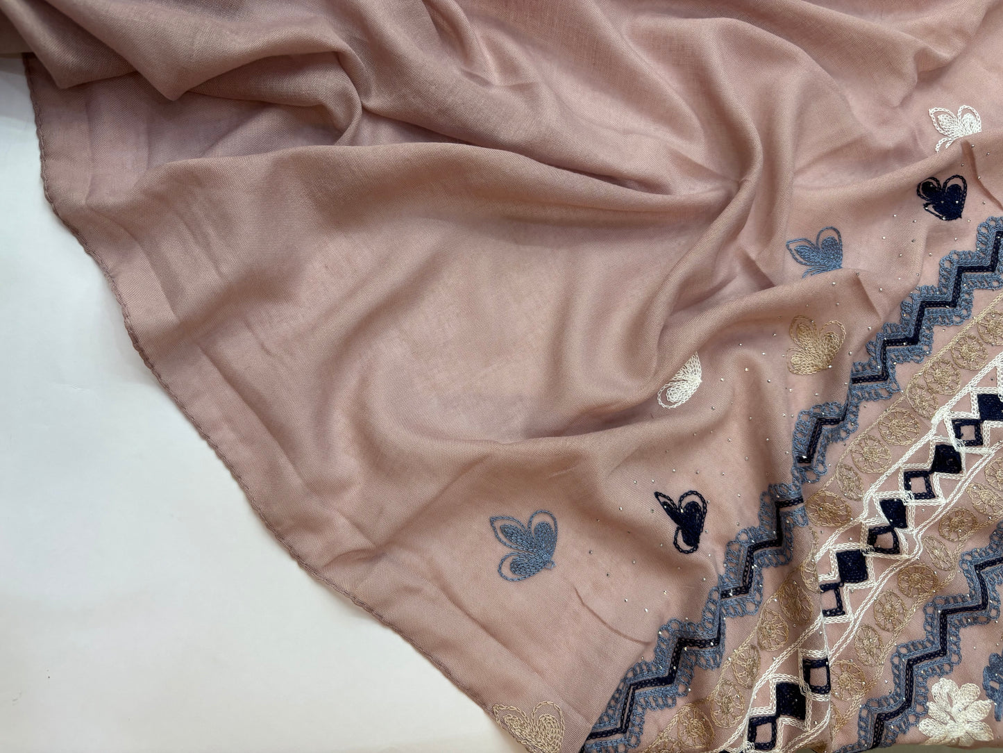 Cotton Embroidery Hijab
