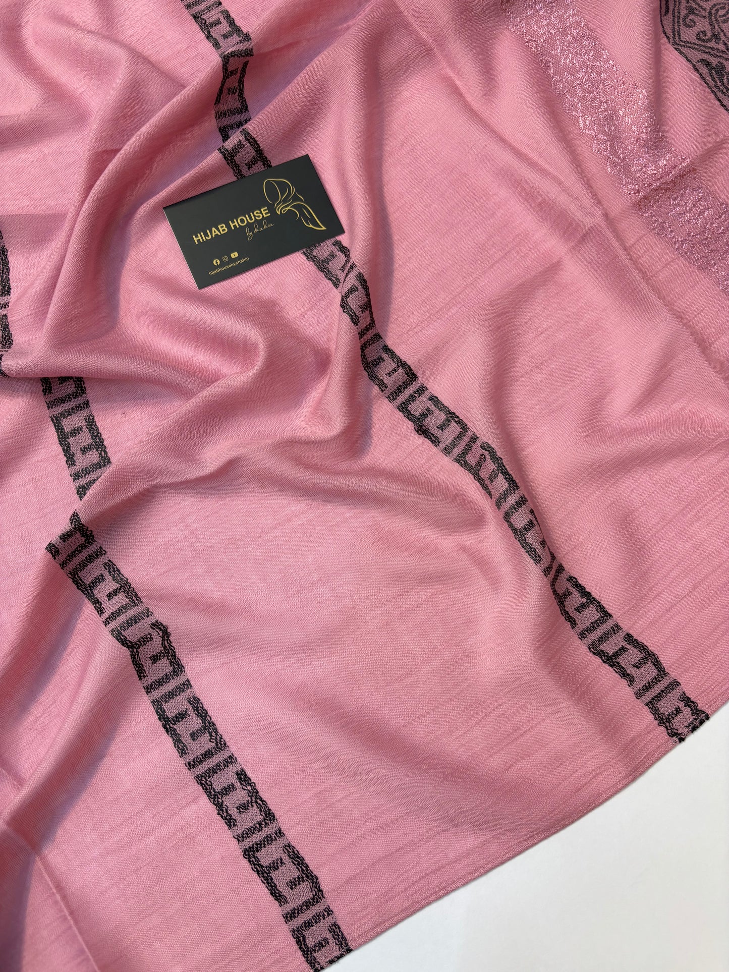 Soft Cotton Fabric Hijab Rose Pink