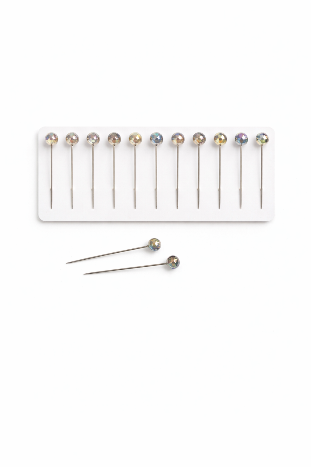 Hijab pins Round Shape Transparent