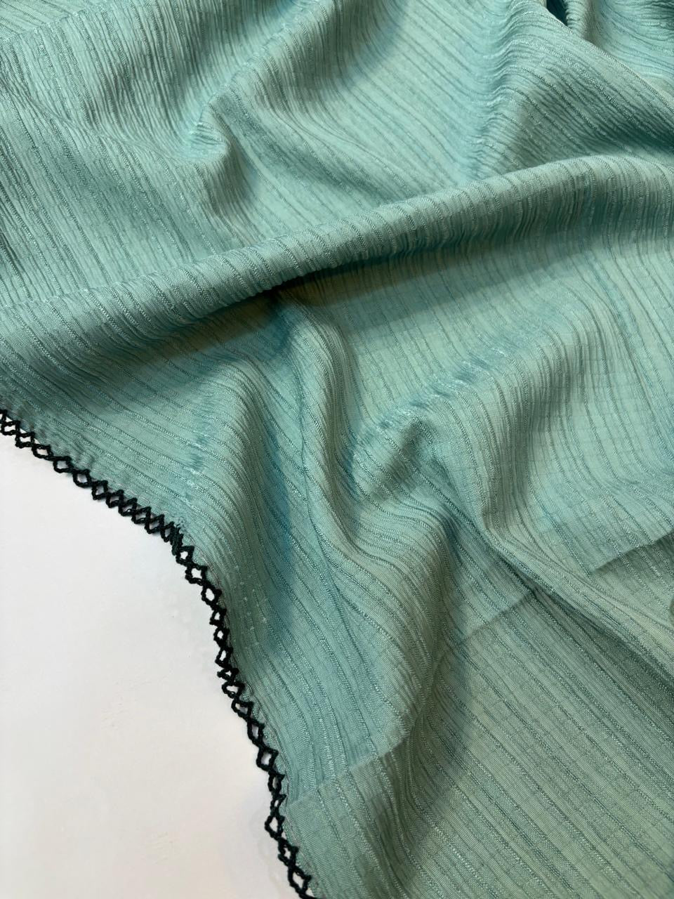 Cotton Lace Border Hijab