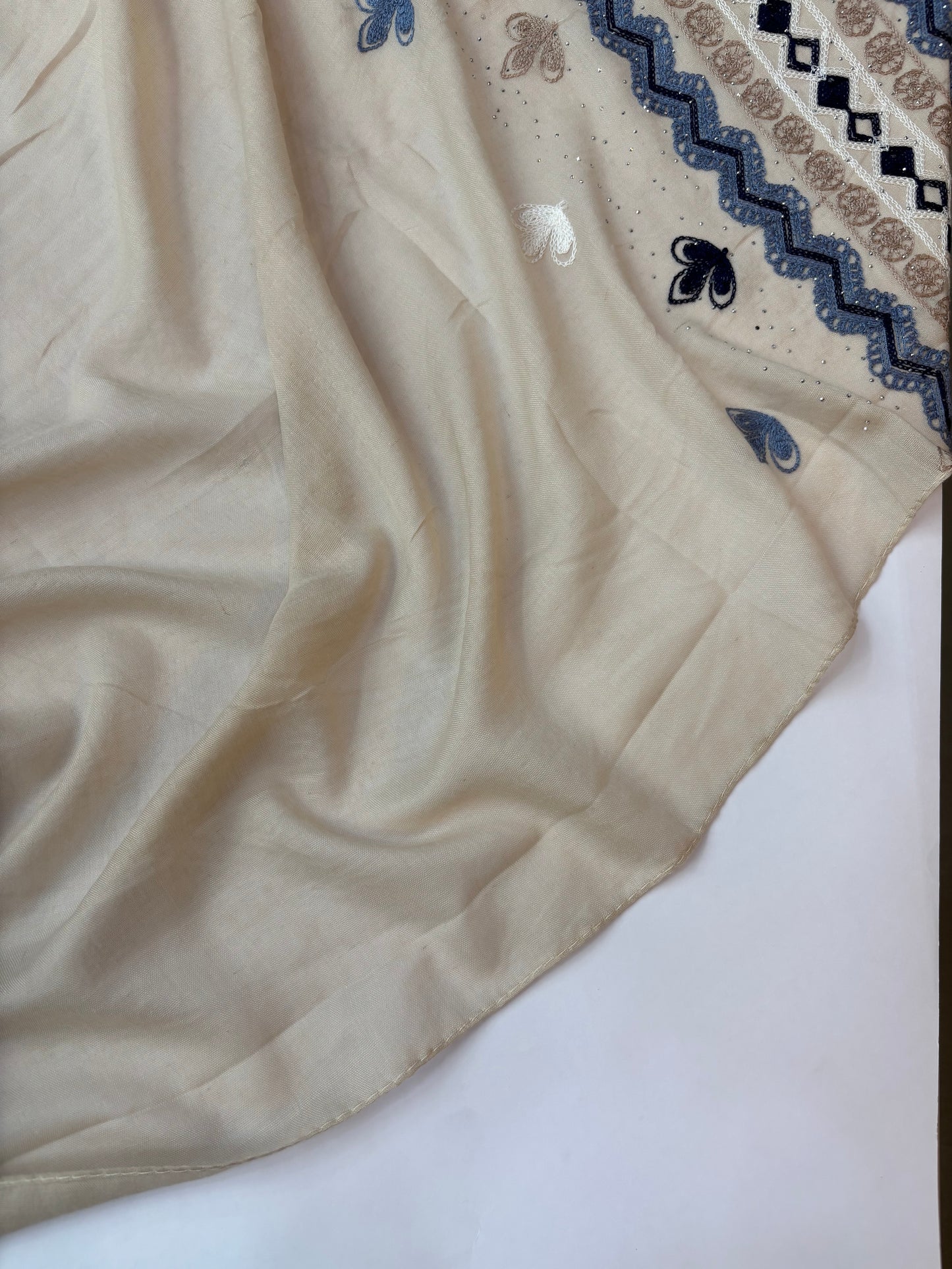 Cotton Embroidery Hijab