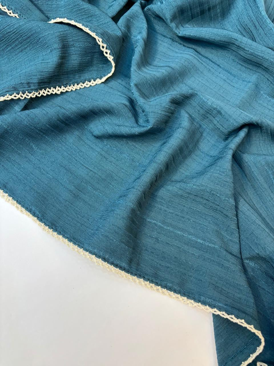 Cotton Lace Border Hijab