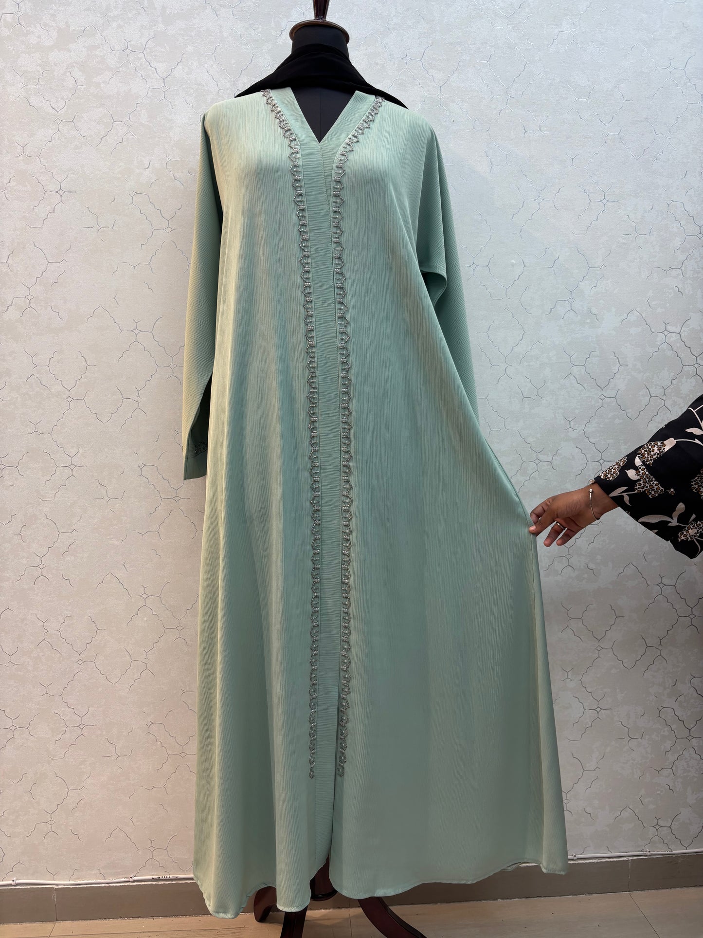 Handwork Imported Zoom Fabric Burkha