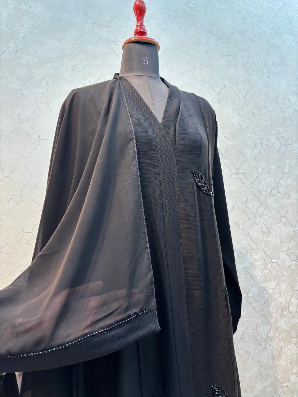 Handwork Imported Zoom Fabric Burkha