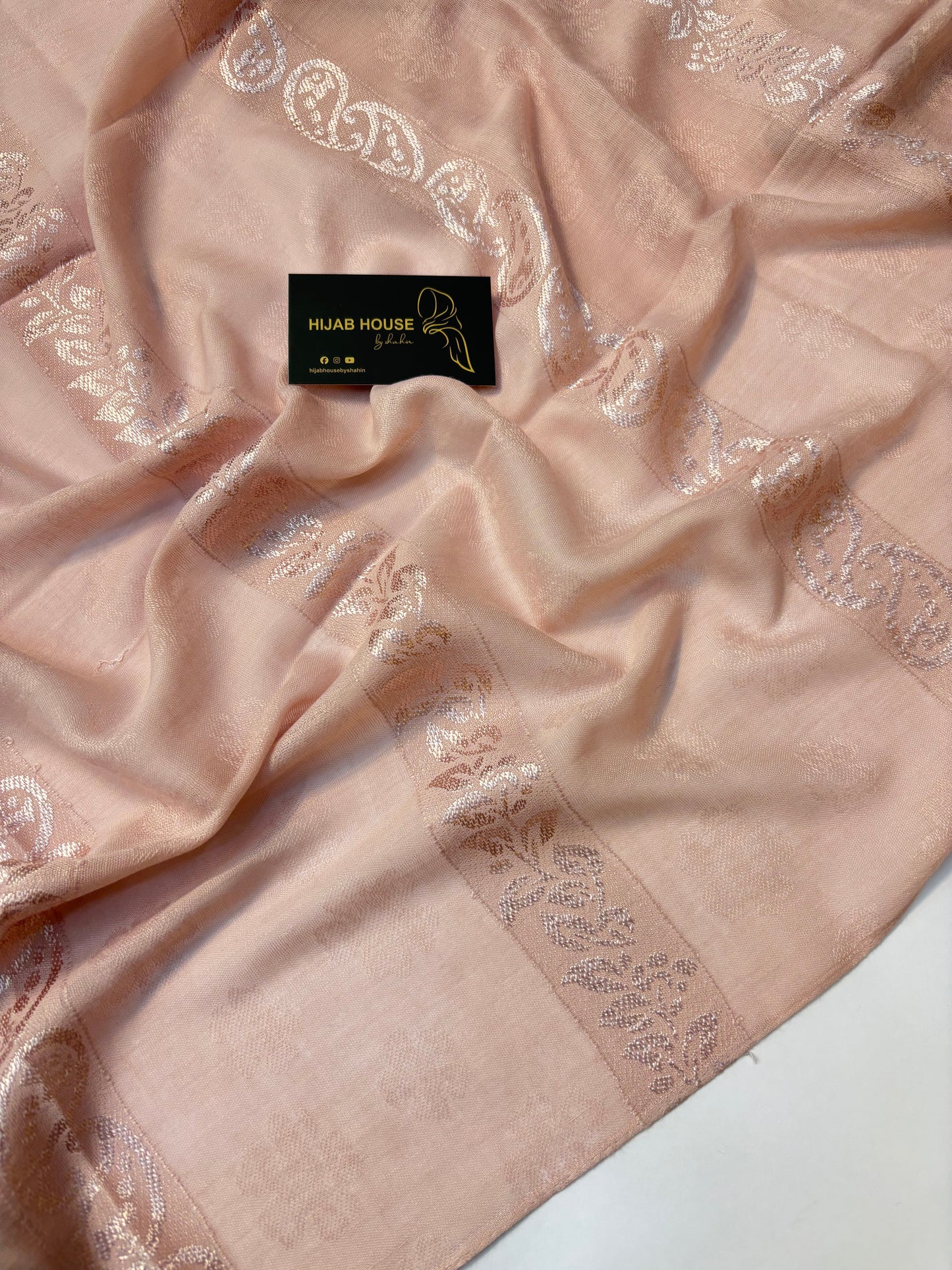 Soft Cotton Fabric Hijab Blush Pink