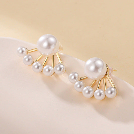 Korean pearl earrings