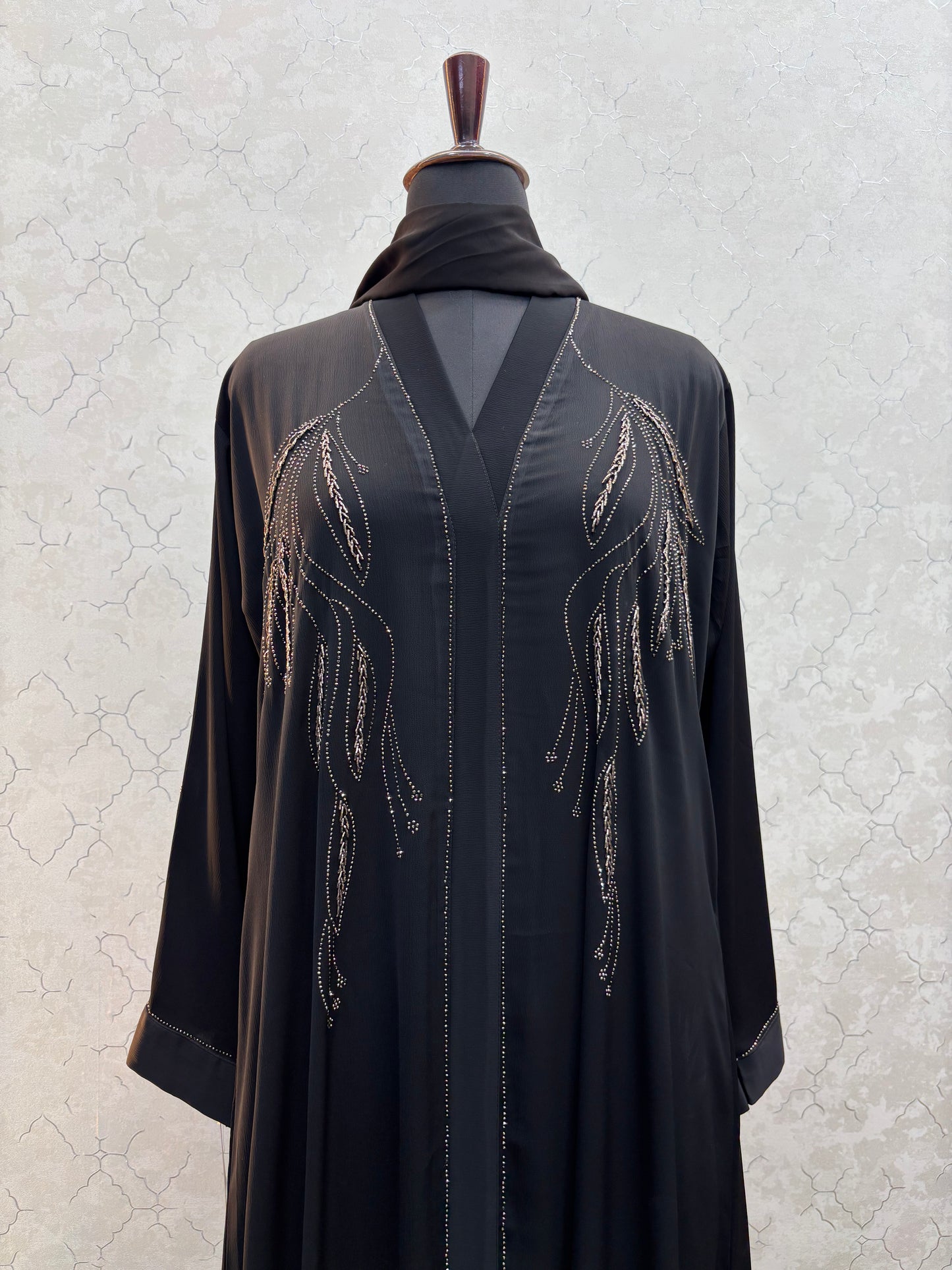 Handwork Imported Tick Tok Fabric Burkha