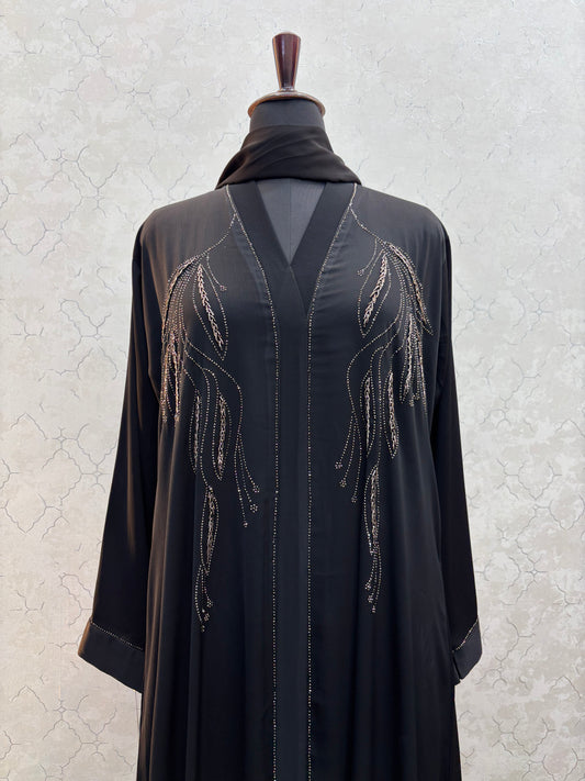 Handwork Imported Tick Tok Fabric Burkha