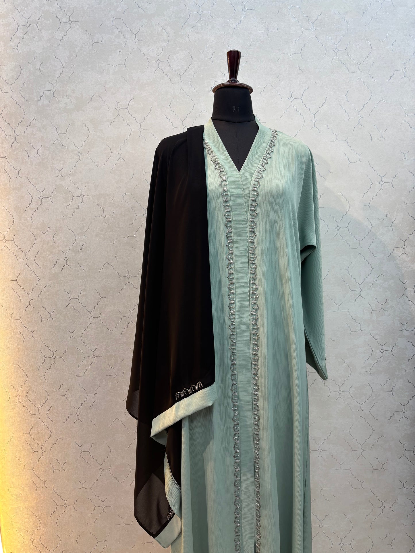 Handwork Imported Zoom Fabric Burkha