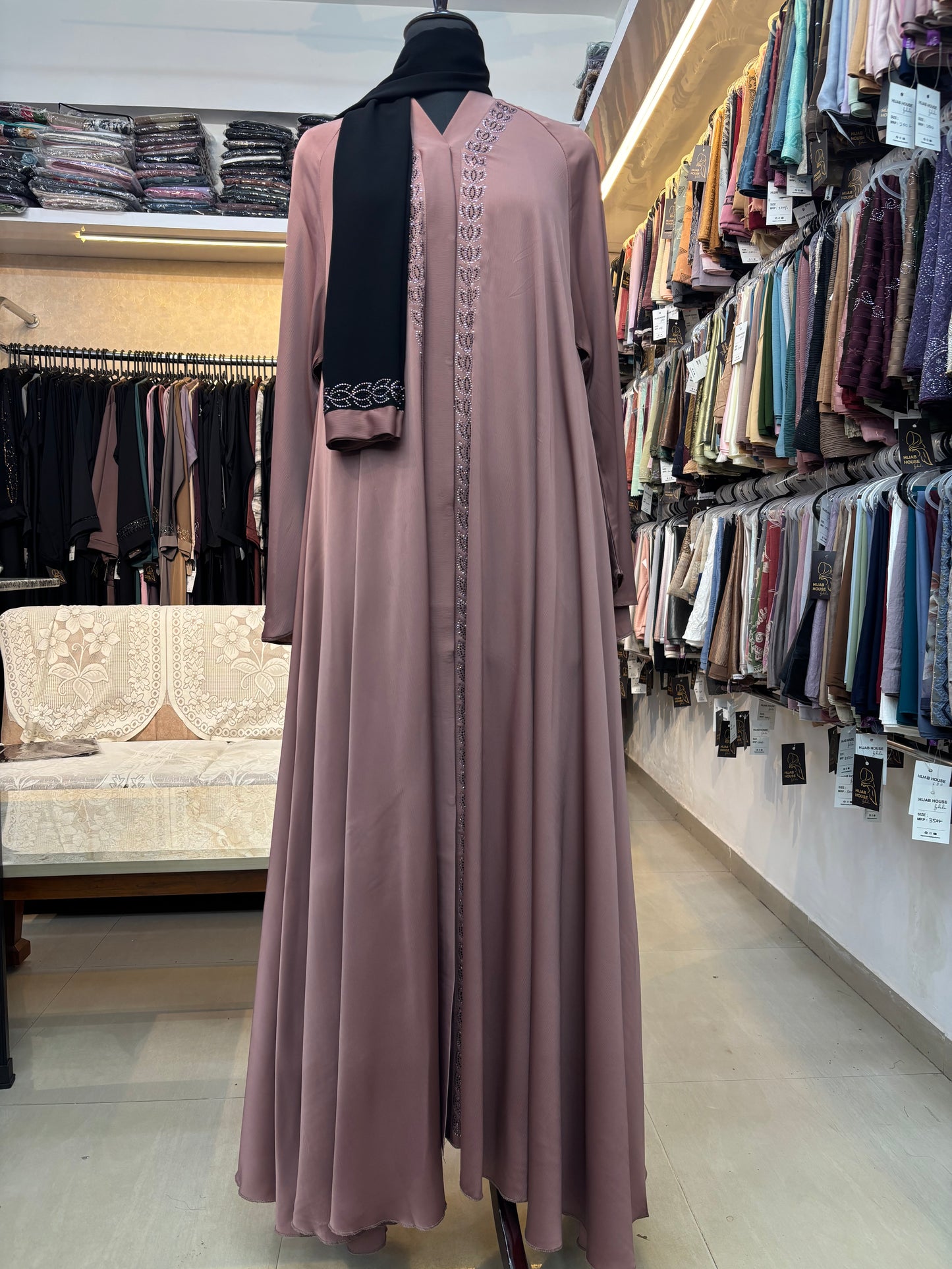 Flaired Umbrella Style Burkha