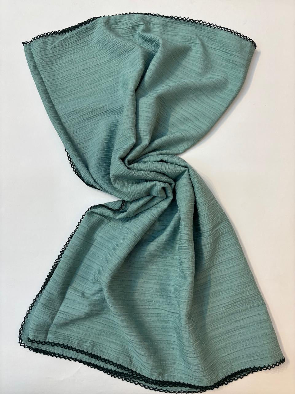 Cotton Lace Border Hijab