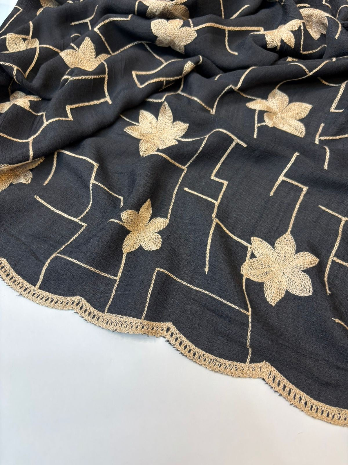 Cotton Embroidered Hijab