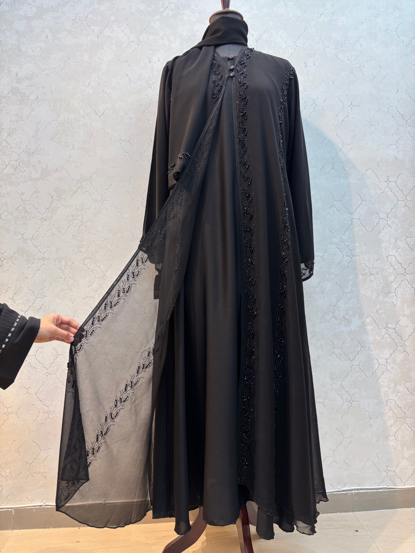 Handwork Shrug Burkha With Inner