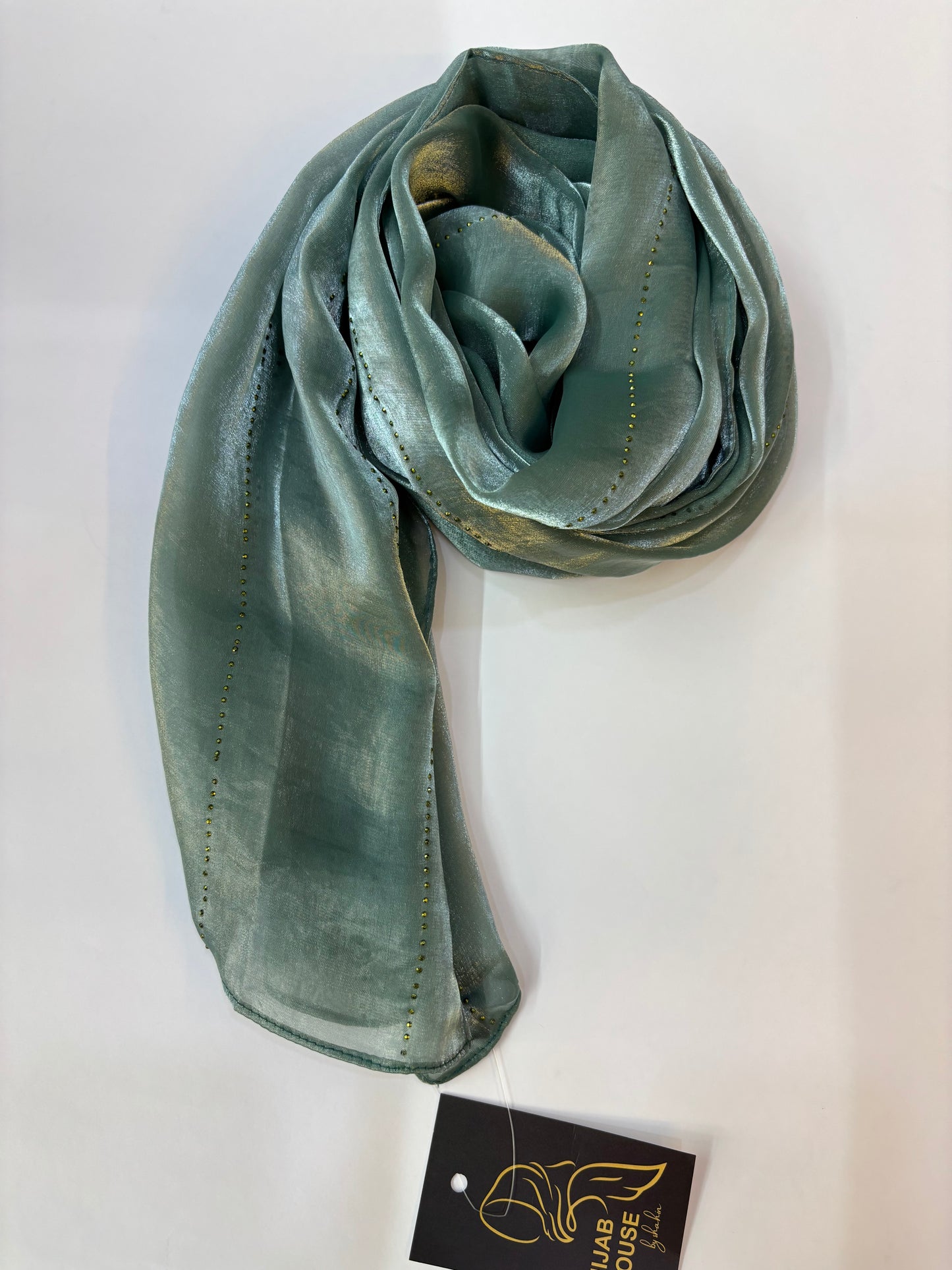 Shimmer Organza Fabric Hijab
