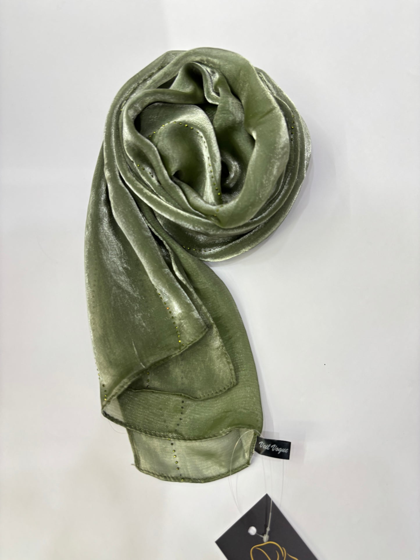 Shimmer Organza Fabric Hijab