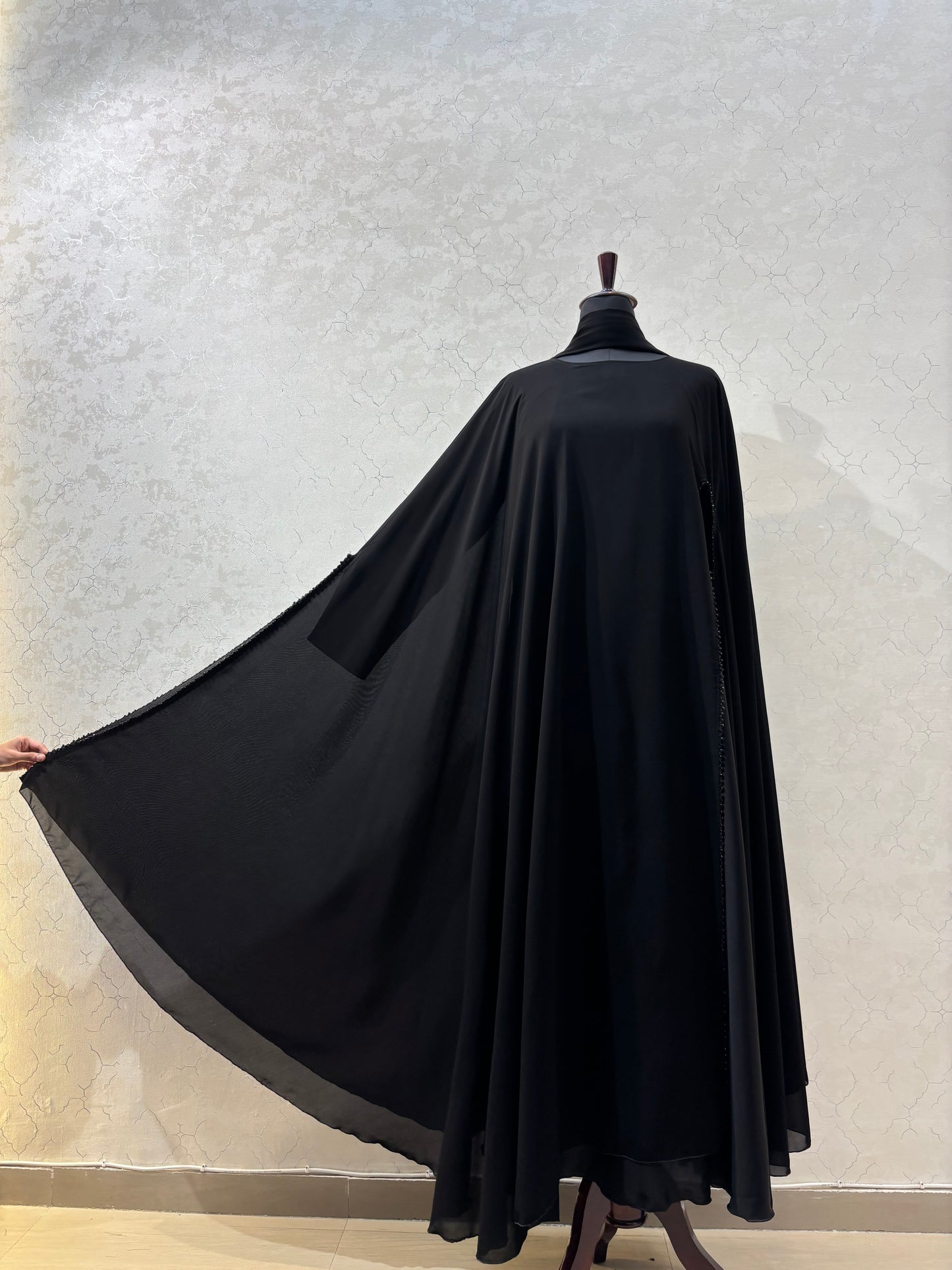 Elegant butterfly style Abaya with Inner