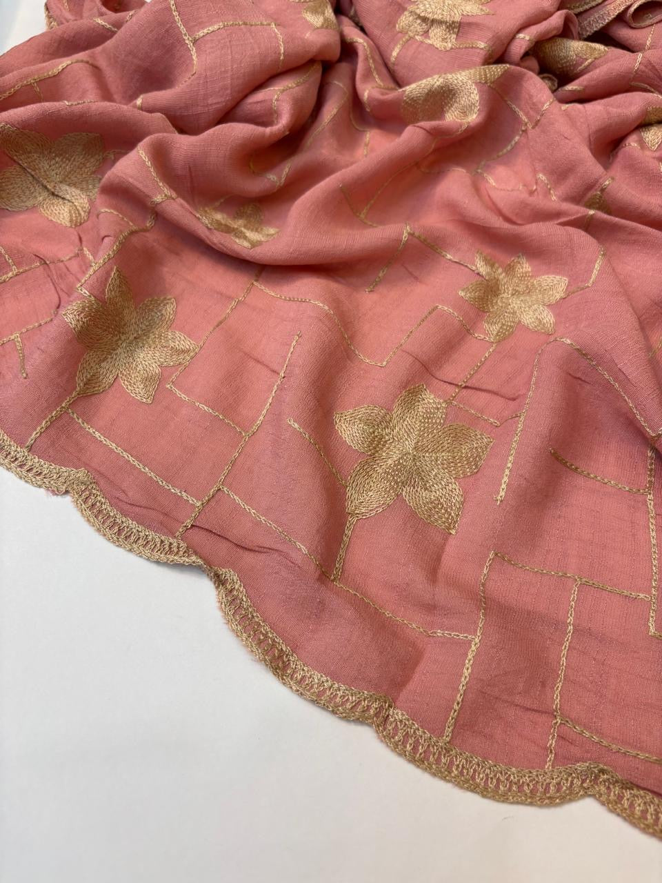 Cotton Embroidered Hijab