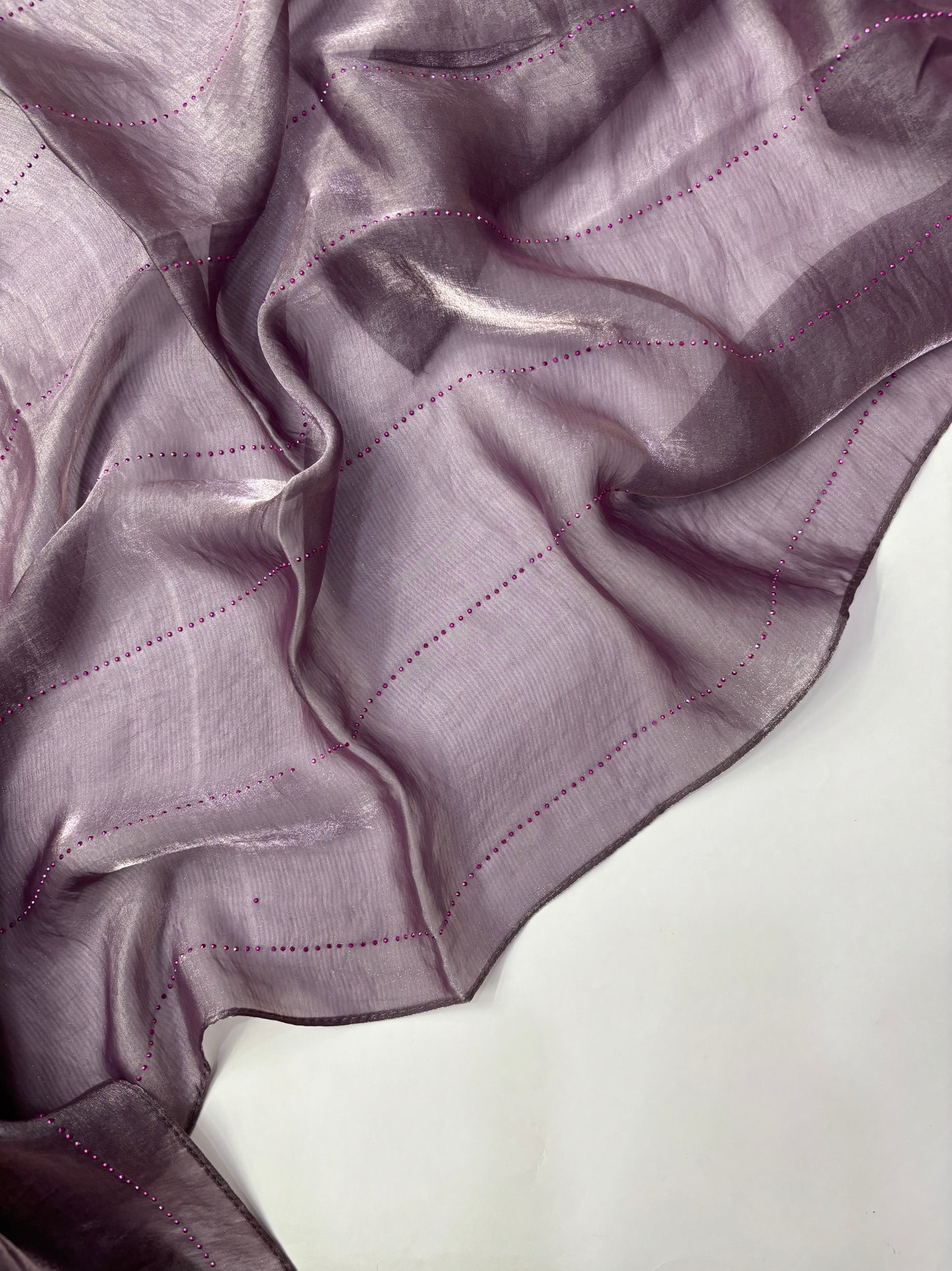 Shimmer Organza Fabric Hijab
