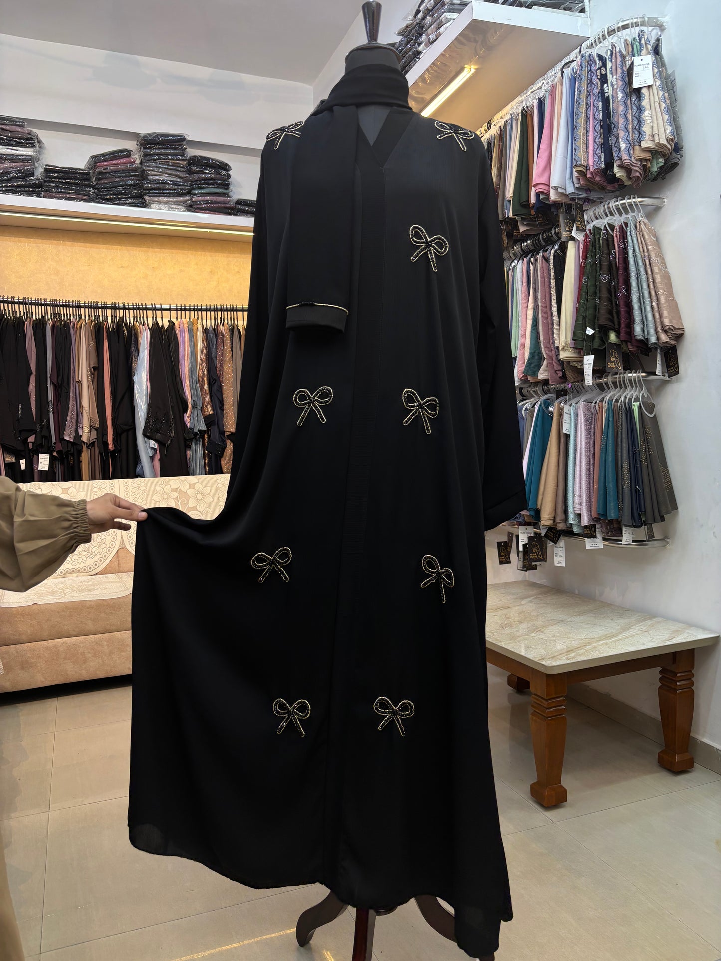 Handwork Imported Zoom Fabric Burkha