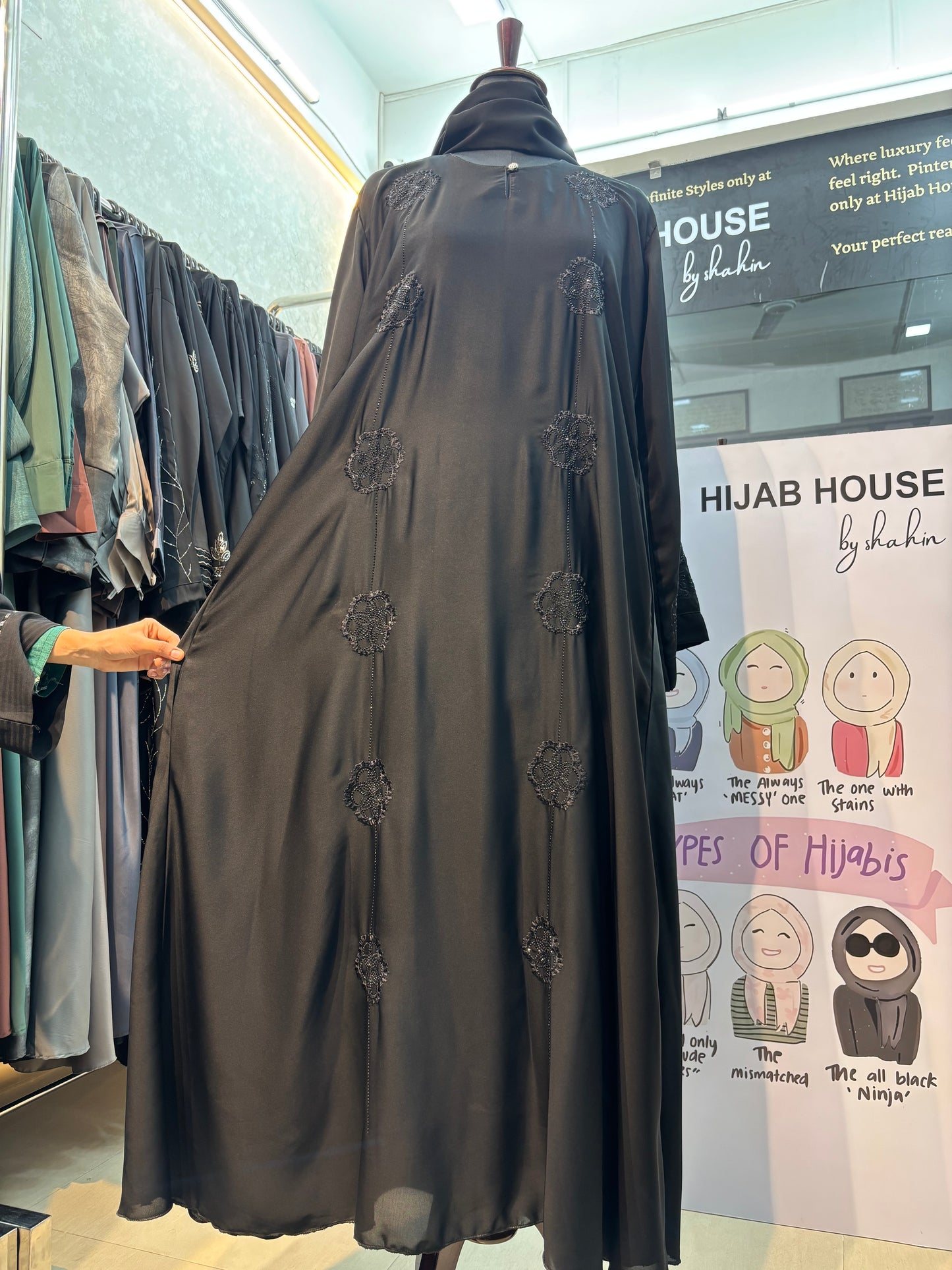 Premium Swarovski Burkha