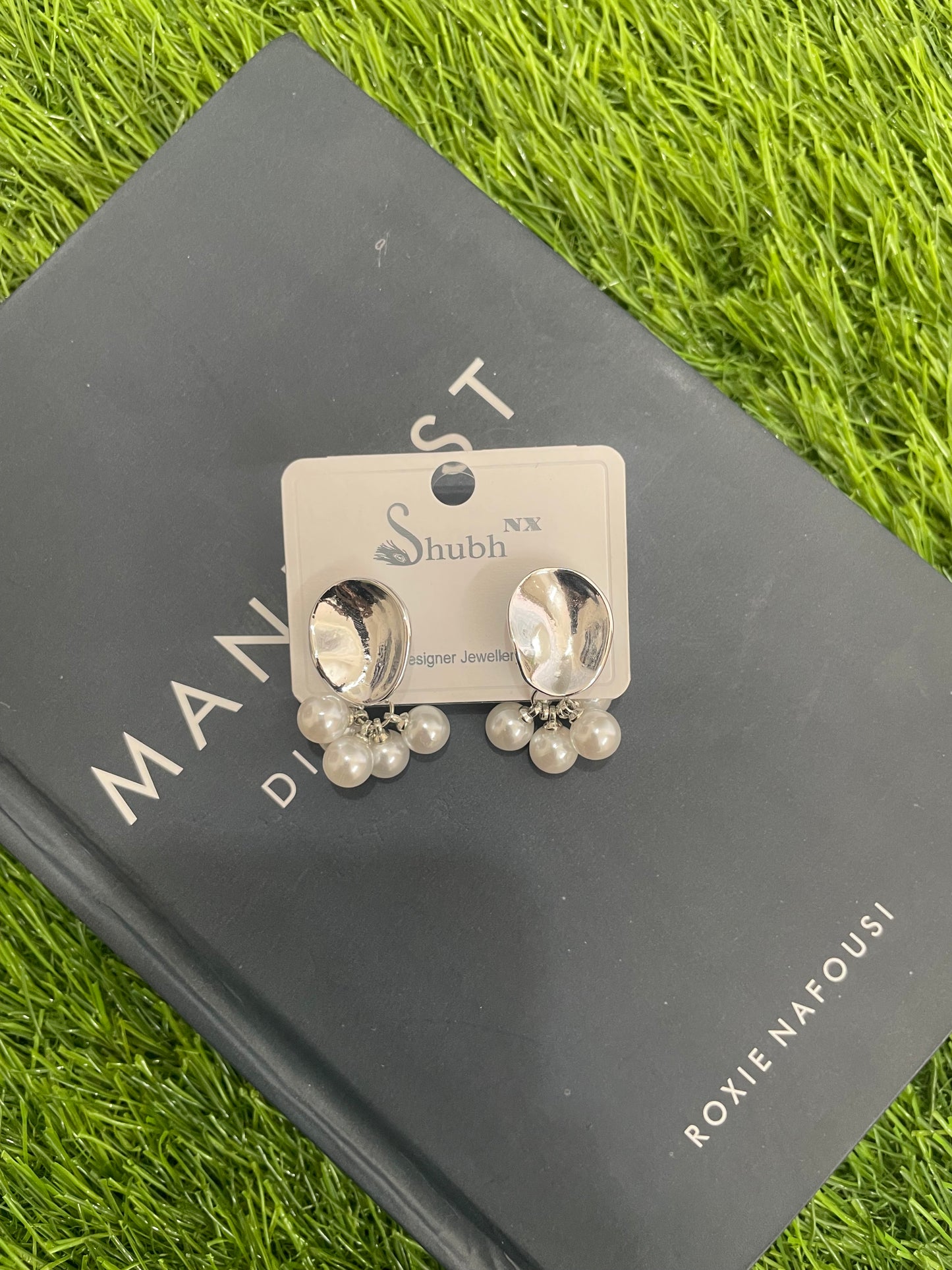 Pearl Silver Earrings