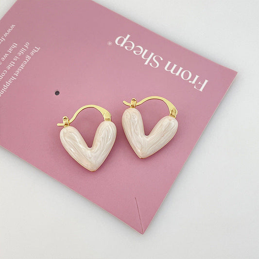 Heart shape earrings