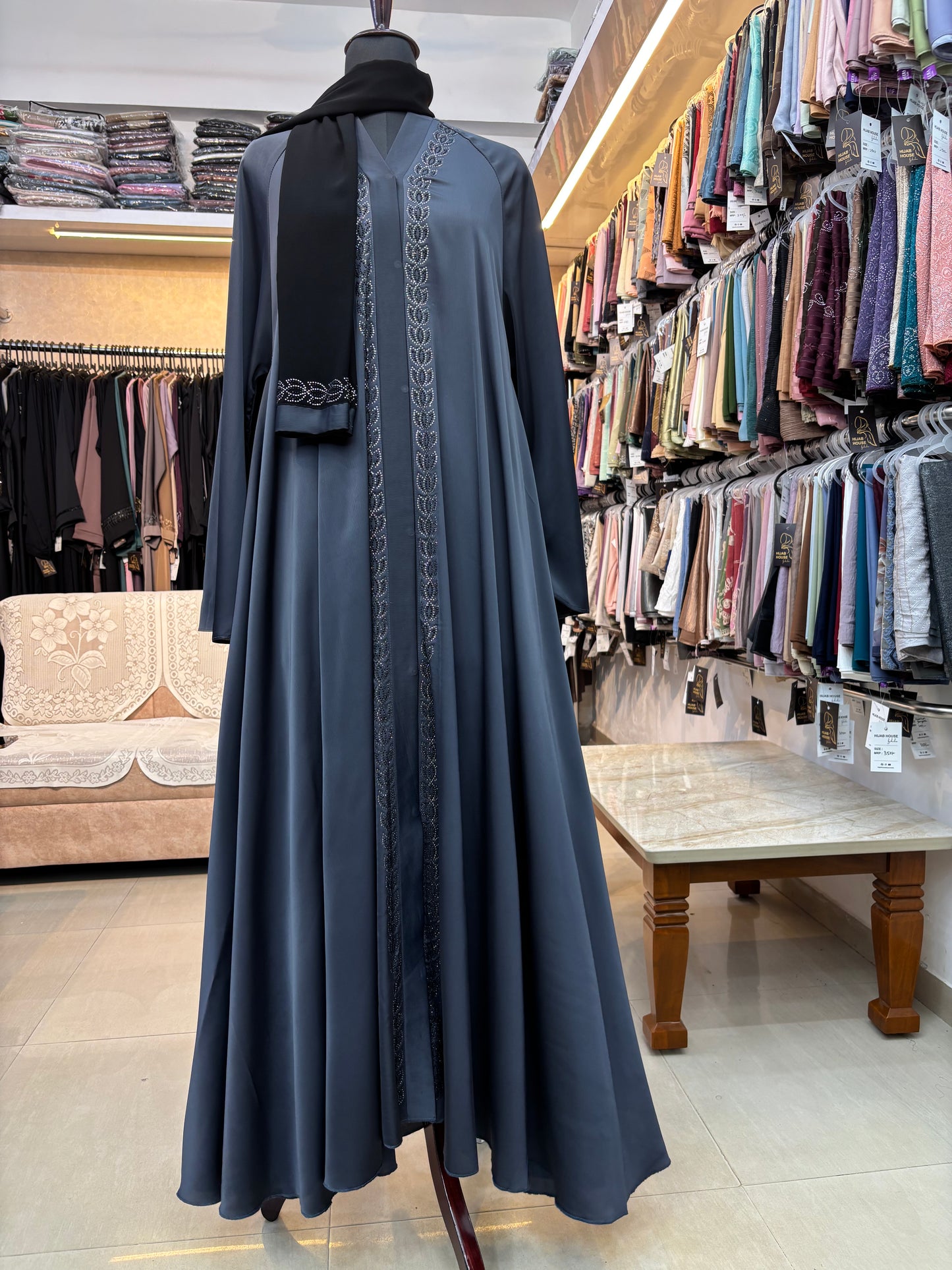 Flaired Umbrella Style Burkha