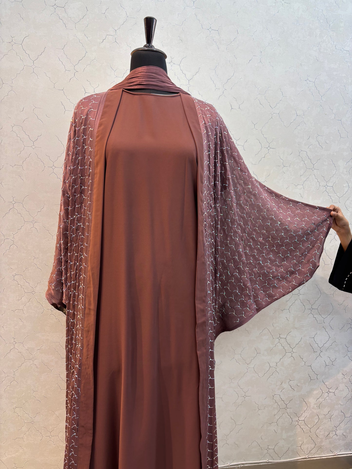 Shrug Abaya With Inner