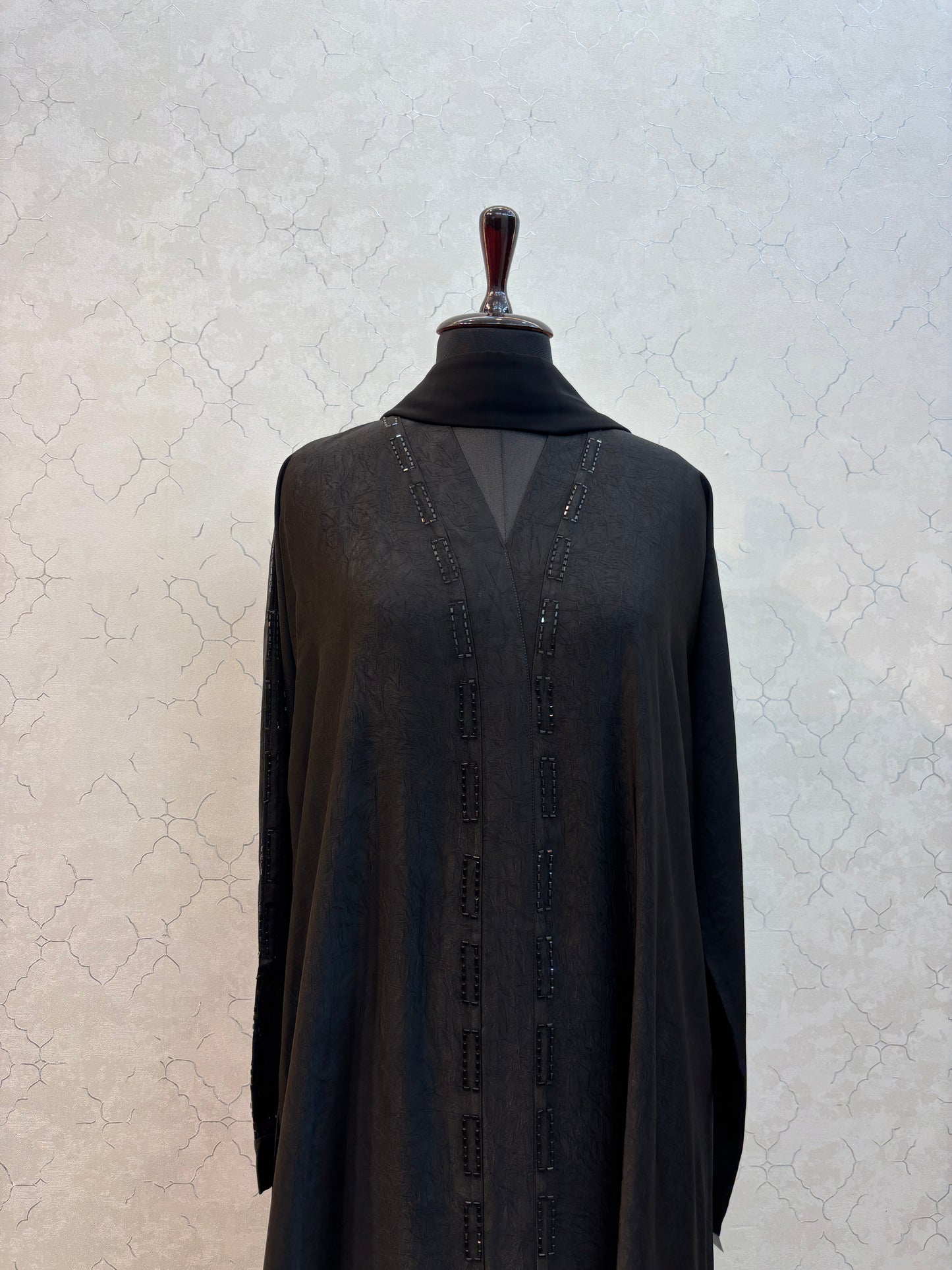 Marble Flowy Fabric Burkha