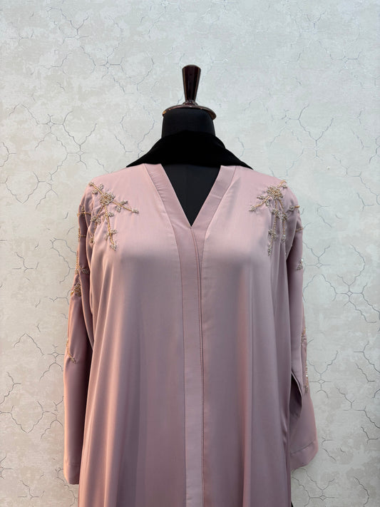 Handwork Imported Tick Tok Fabric Burkha