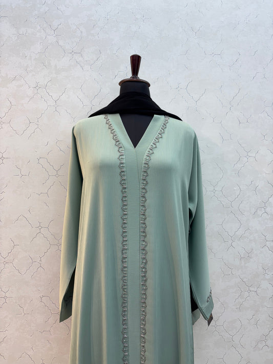 Handwork Imported Zoom Fabric Burkha