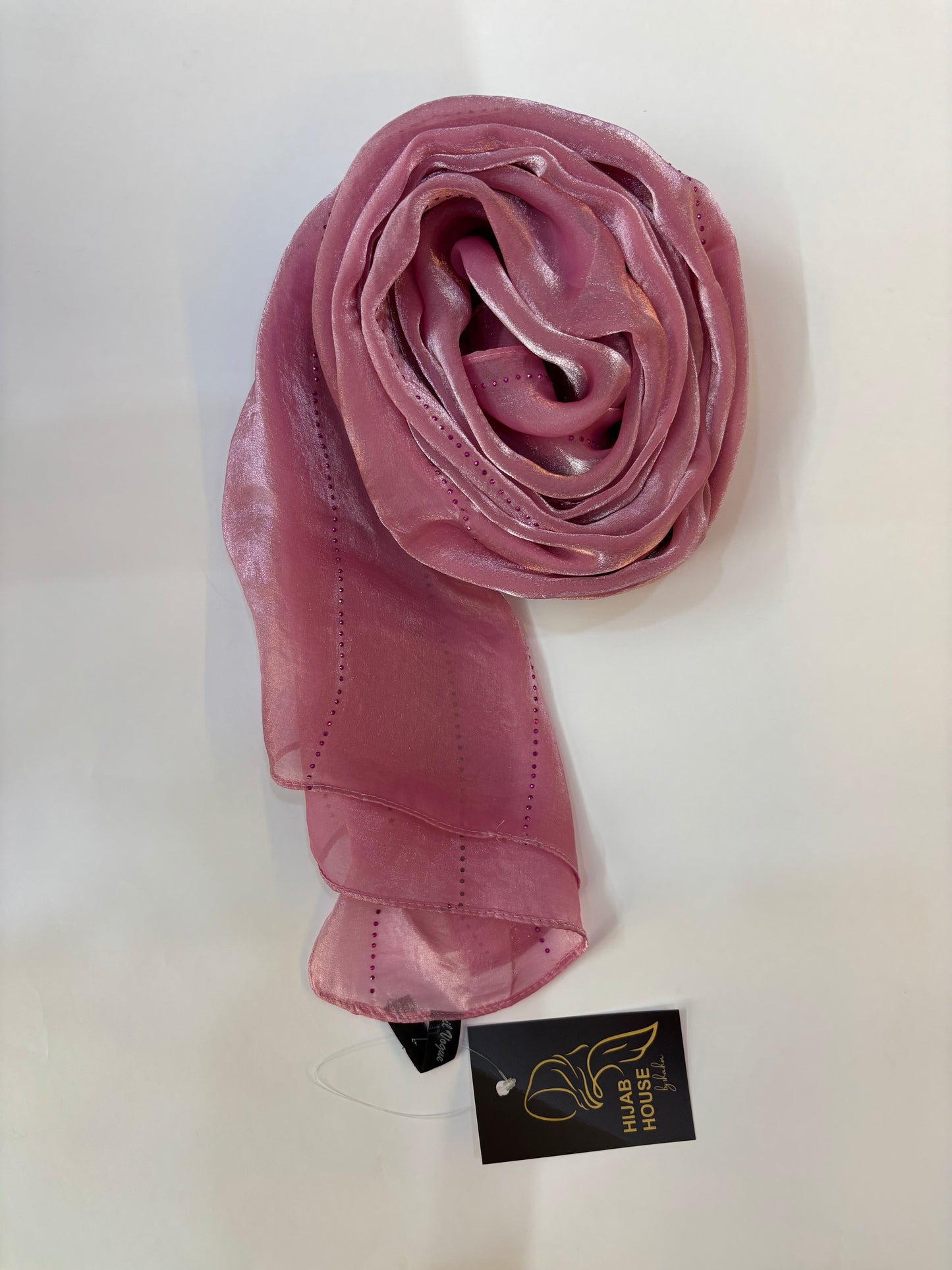 Shimmer Organza Fabric Hijab