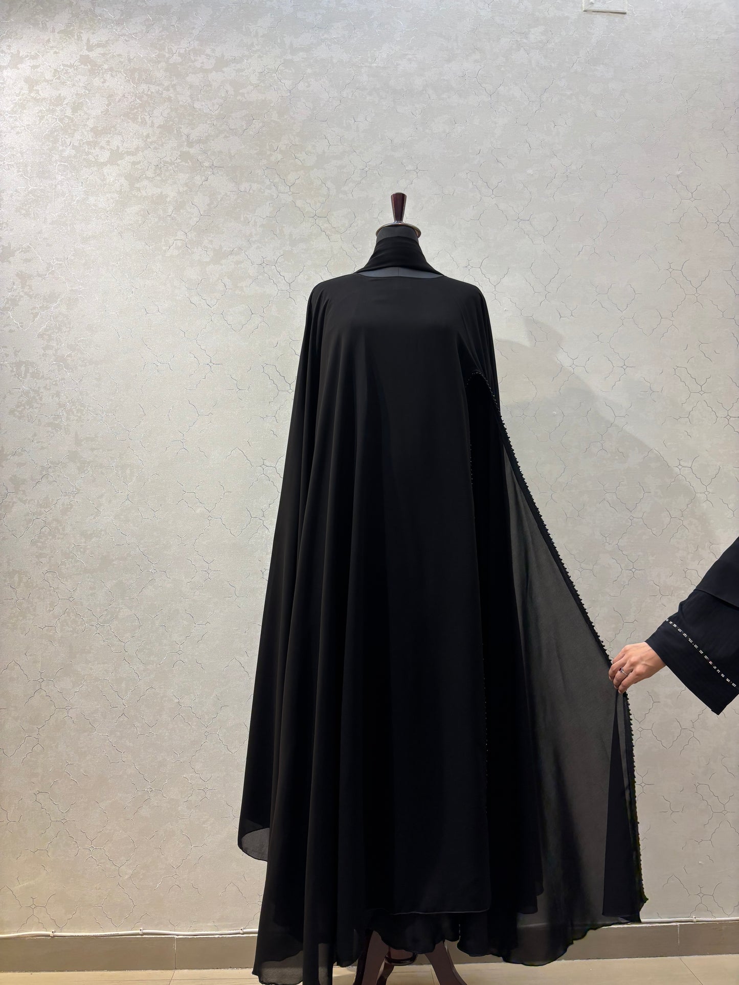 Elegant butterfly style Abaya with Inner