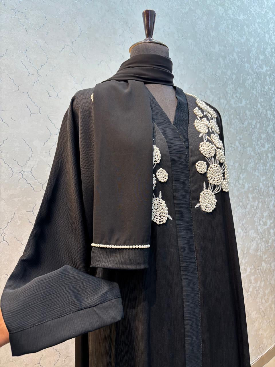 Handwork Imported Zoom Fabric Burkha