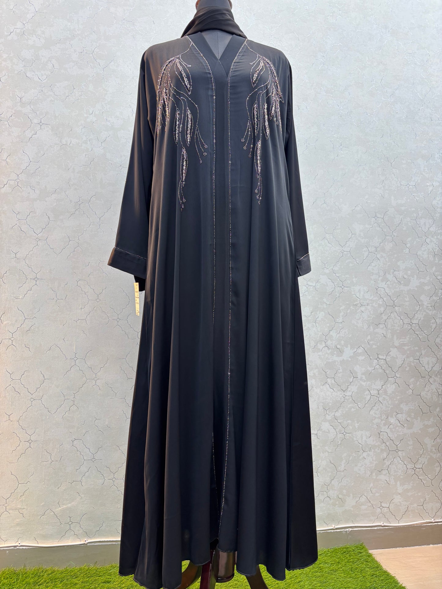 Handwork Imported Tick Tok Fabric Burkha