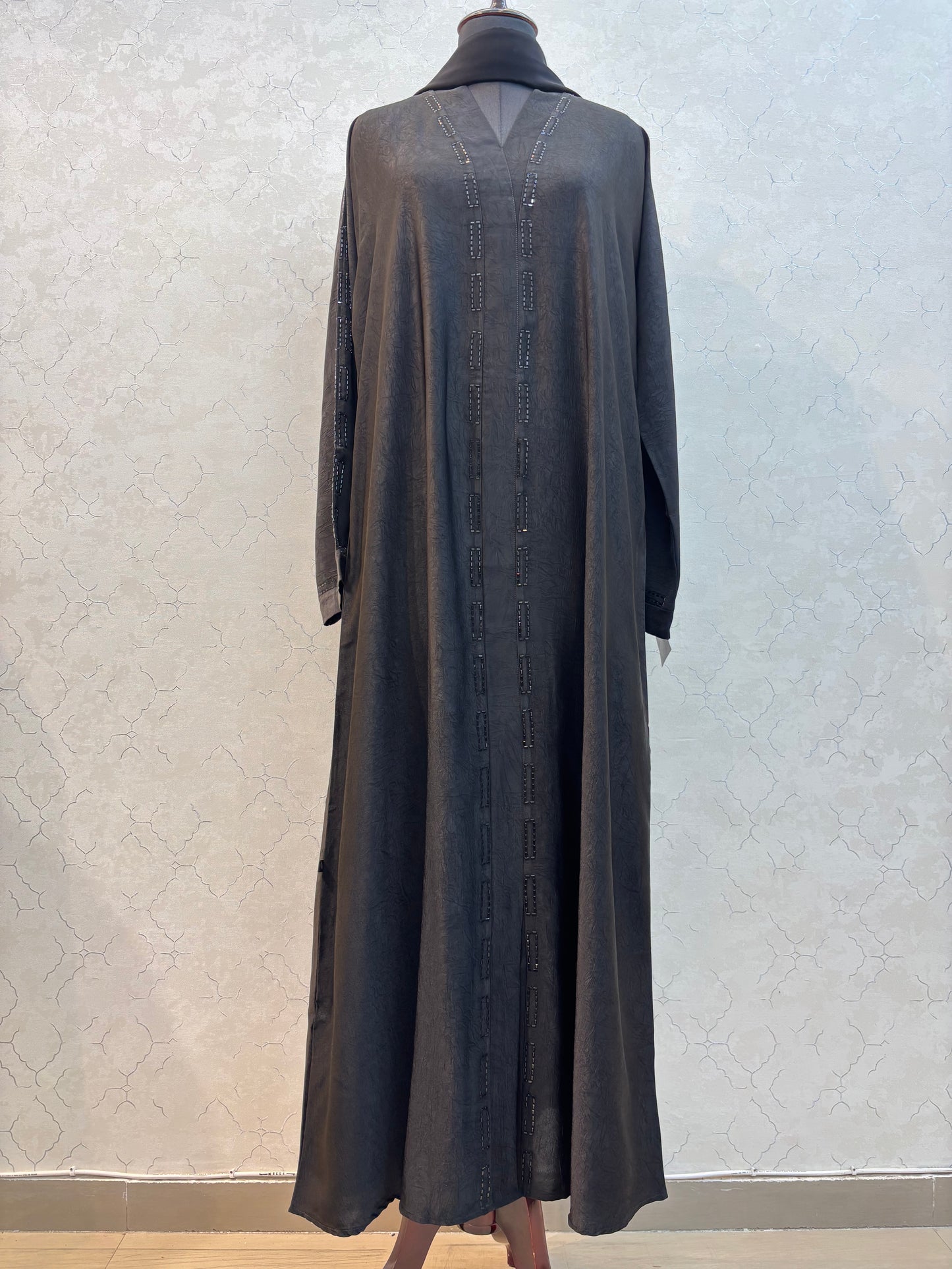 Marble Flowy Fabric Burkha