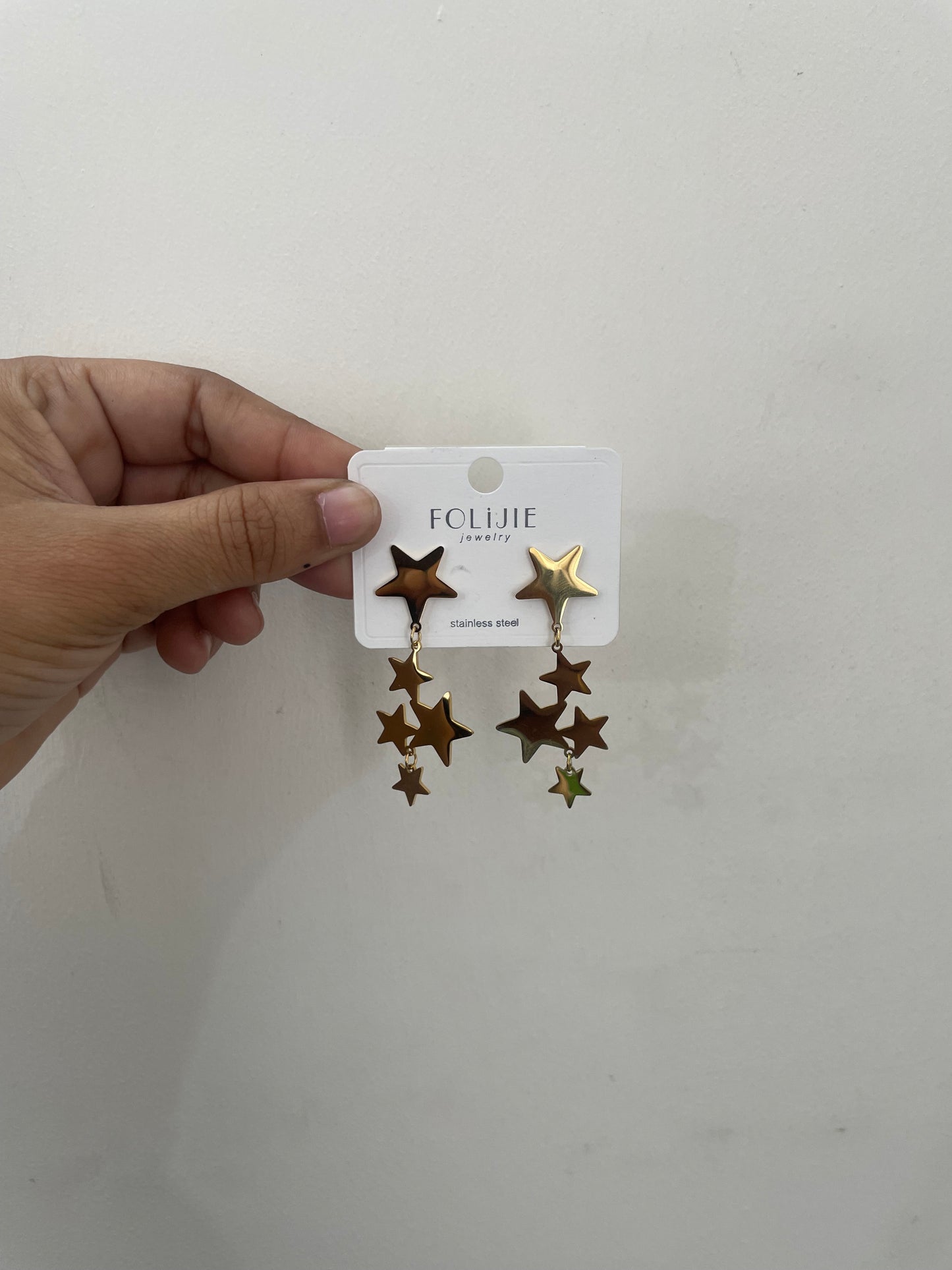 Golden Star Earrings