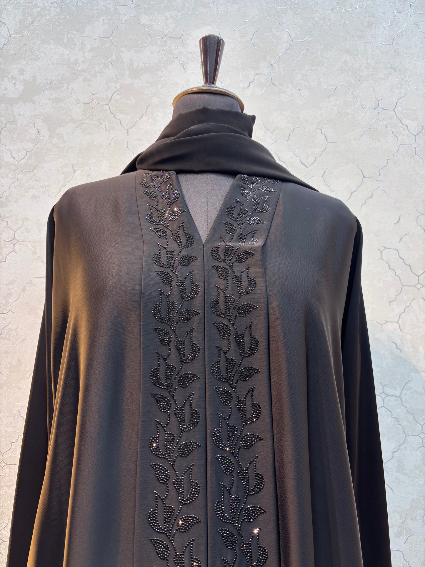 Kimono Style Swarovski Burkha 60 Length