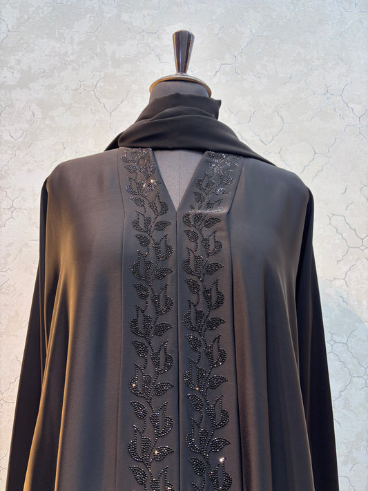 Kimono Style Swarovski Burkha 60 Length