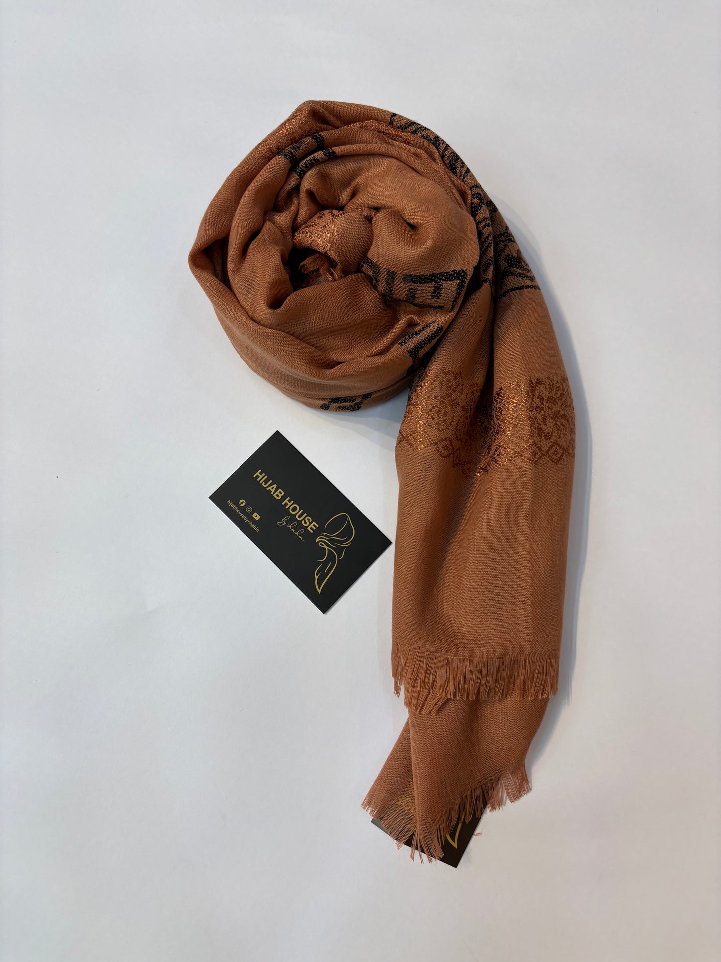 Soft Cotton Fabric Hijab Golden Yellow