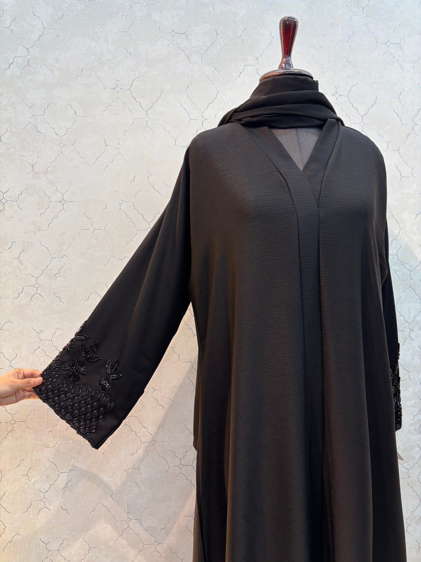 Premium Handwork Imported Zoom Fabric Burkha