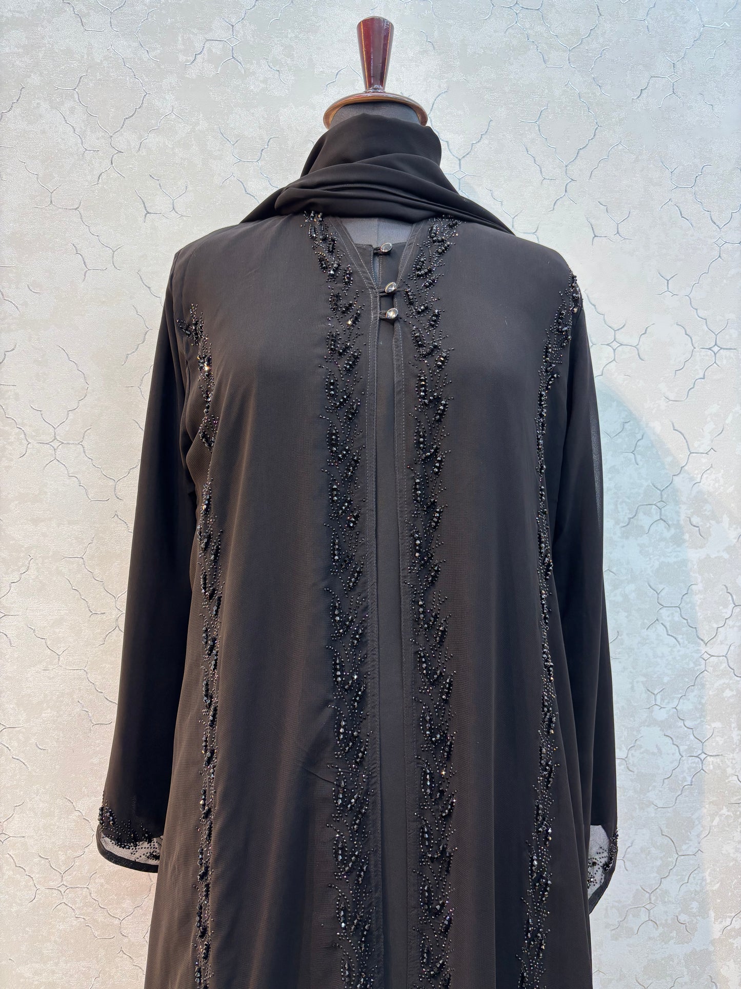 Handwork Shrug Burkha With Inner
