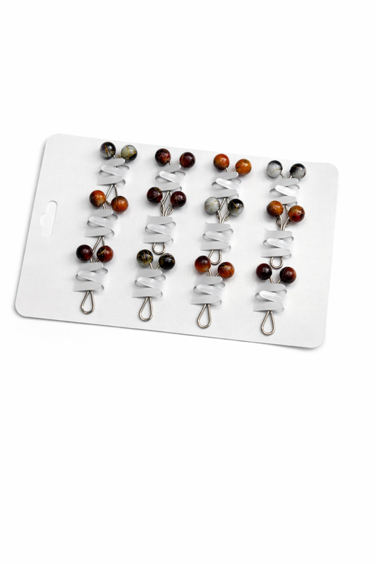 Premium Marble Hijab Pins Set