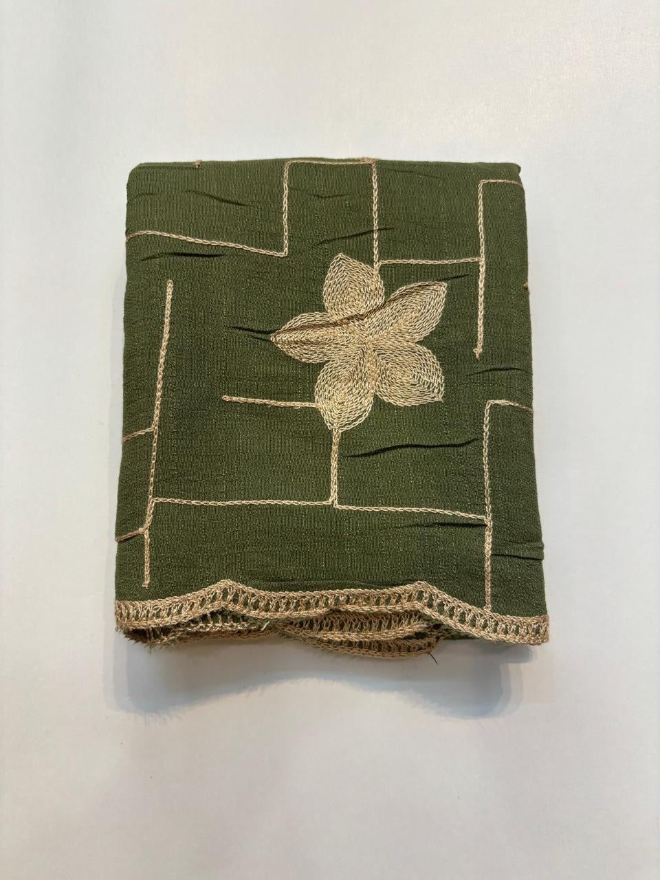 Cotton Embroidered Hijab