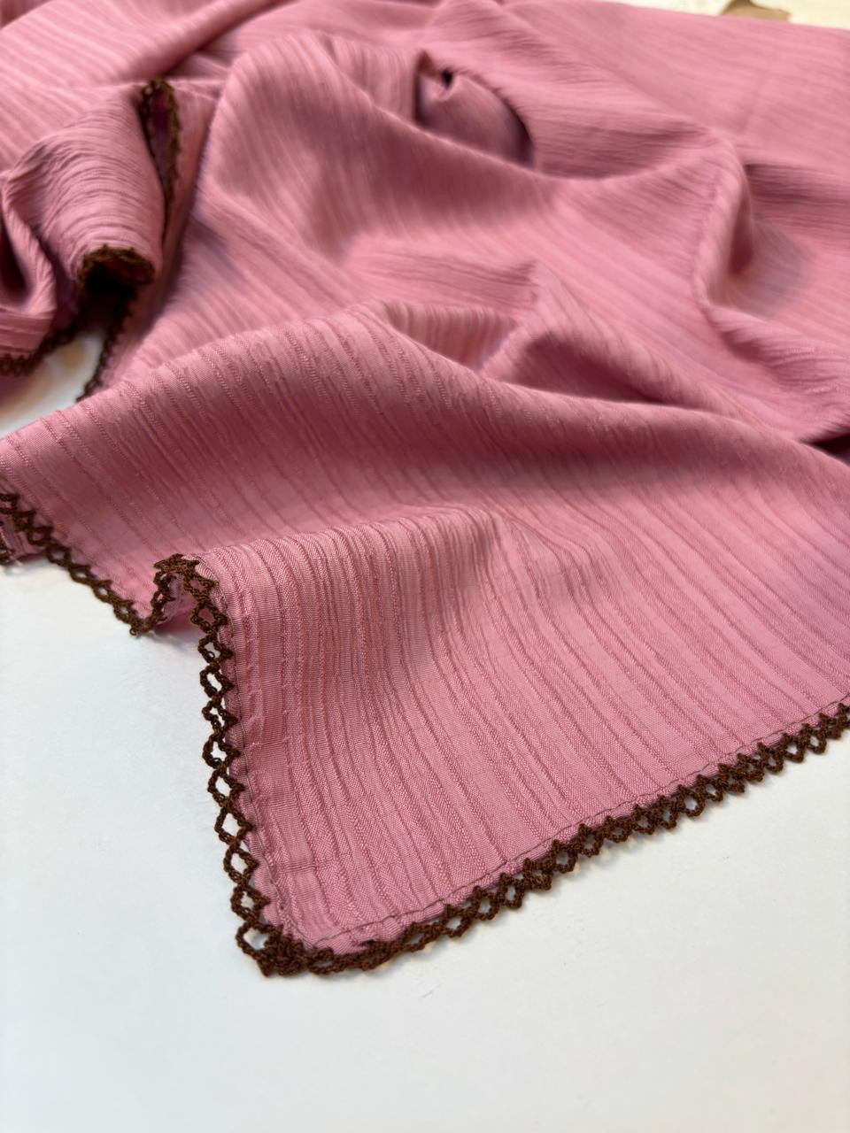 Cotton Lace Border Hijab