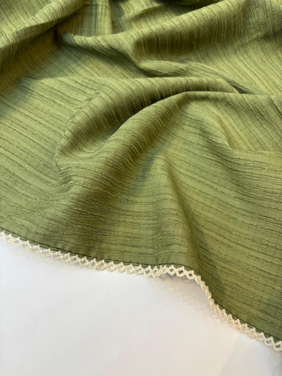 Cotton Lace Border Hijab