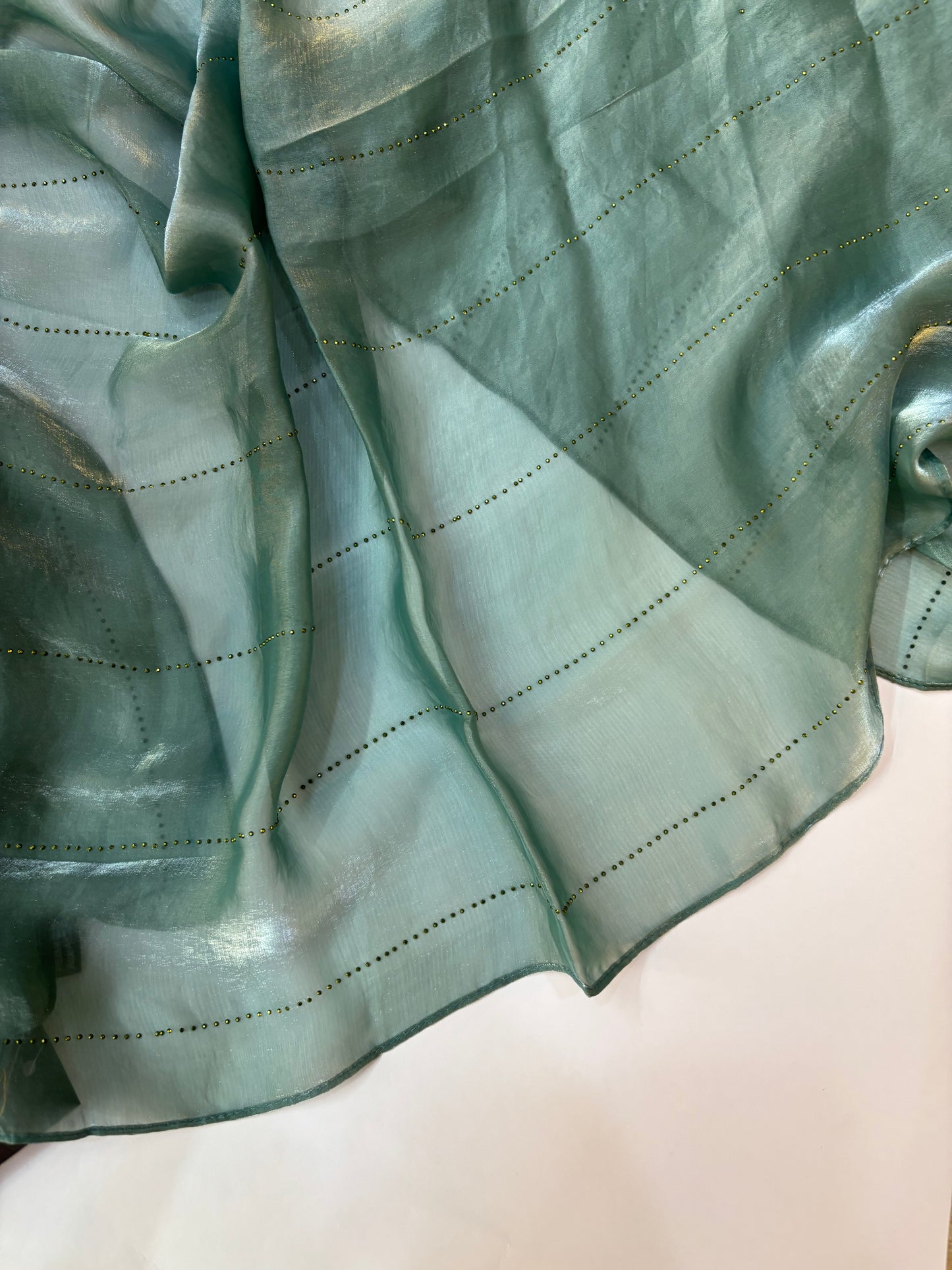 Shimmer Organza Fabric Hijab